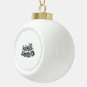 輝くモンスターハロウィーン セラミックボールオーナメント (右)