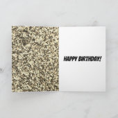 輝くユニーク母の誕生日カード カード (内部)