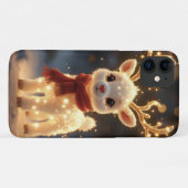 輝くライトが光るかわいい魔法のトナカイ Case-Mate iPhoneケース (裏面(横))