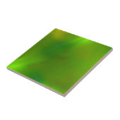 輝くライムグリーン タイル (側面)