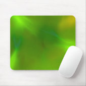 輝くライムグリーン マウスパッド (マウス)