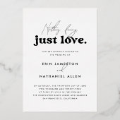 輝く何ファンシーも愛するレトロ結婚の 箔招待状 (裏面)