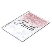 輝く信仰 – ノートブック (左側)