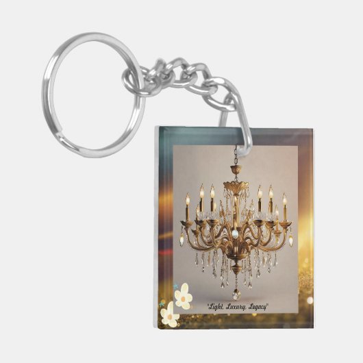 「輝く光」 キーホルダー (正面左)