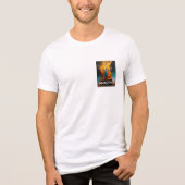 「輝く喜び」 トライブレンドTシャツ (正面)