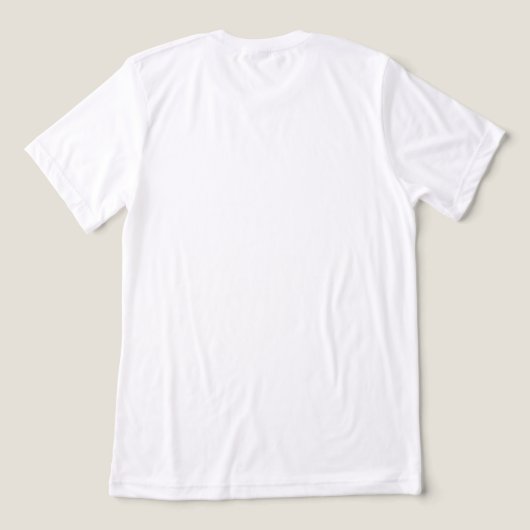 「輝く喜び」 トライブレンドTシャツ (デザイン裏面)