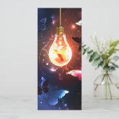 輝く夜の蝶々がいる電球 プログラム (スタンド正面)