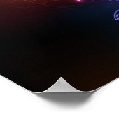 輝く夜の蝶々 ポスター (角)