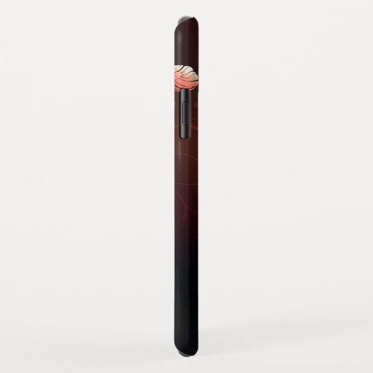 輝く夜の蝶 Case-Mate iPhoneケース (裏面/右)