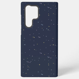 輝く夜空の可愛い星 SAMSUNG GALAXY S22 ULTRAケース