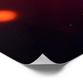 輝く夢のブラシストローク ポスター (角)