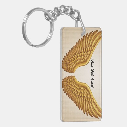 「輝く夢」 キーホルダー (正面左)