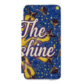 輝く太陽になって Phone case Incipio iPhoneウォレットケース (フォリオ 正面)