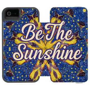 輝く太陽になって Phone case iPhone SE/5/5sウォレットケース