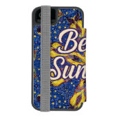 輝く太陽になって Phone case Incipio iPhoneウォレットケース (フォリオ裏面)