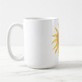 輝く太陽の光 コーヒーマグカップ (左)