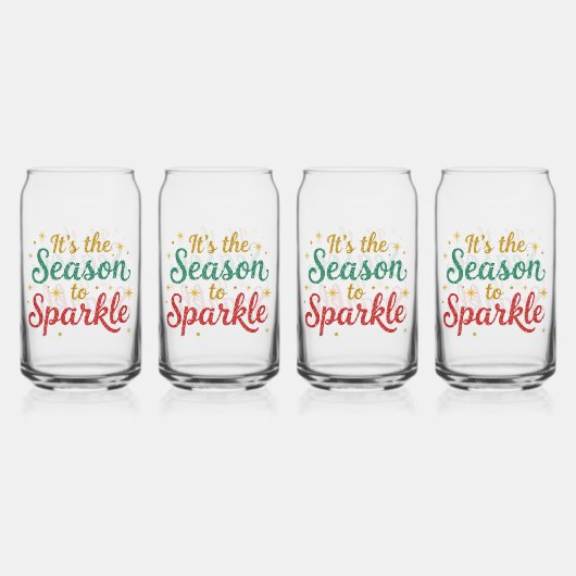 輝く季節だ ガラス缶 (正面)