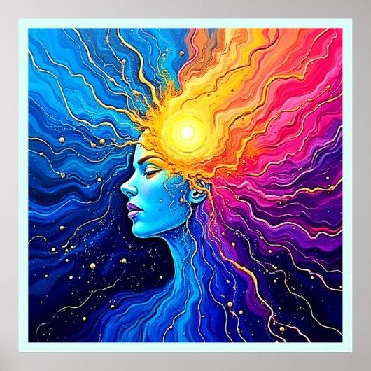 輝く宇宙心の目覚め ポスター (正面)