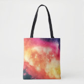 輝く宇宙星雲 トートバッグ (正面)