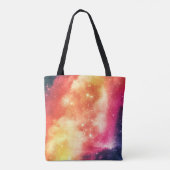 輝く宇宙星雲 トートバッグ (裏面)