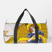 輝く守護天使 ダッフルバッグ (裏面)