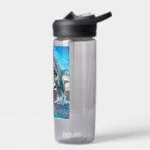 輝く宝石のためのグラマー・チョンプ・シャークのブリーチング – ウォーターボトル (左面)