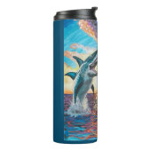 輝く宝石のためのグラマー・チョンプ・シャークのブリーチング – タンブラー (回転左)