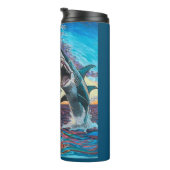 輝く宝石のためのグラマー・チョンプ・シャークのブリーチング – タンブラー (回転右)