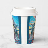 輝く宝石のためのグラマー・チョンプ・シャークのブリーチング –  紙コップ (右)