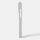 輝く小さな星シルバーグレー星明かり Case-Mate iPhoneケース (裏面 / 左)