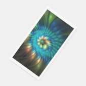 輝く幻想の花、カラフルな抽象フラクタル (コーナー)