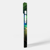 輝く幻想の花、カラフルな抽象フラクタル Case-Mate iPhoneケース (裏面 / 左)