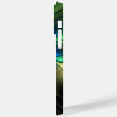 輝く幻想の花、カラフルな抽象的フラクタル Case-Mate iPhoneケース (裏面 / 左)