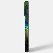輝く幻想の花、カラフルな抽象的フラクタル Case-Mate iPhoneケース (裏面 / 左)