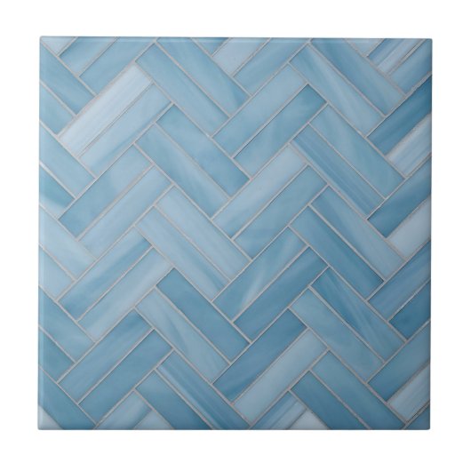 輝く床のタイルの緑色 タイル (正面)