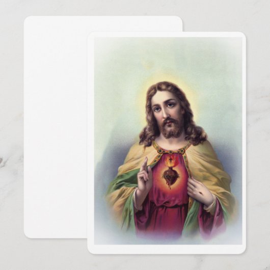 輝く心のイエス 招待状 (正面/裏面)