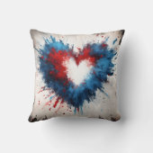 輝く心の爆発 クッション (裏面)