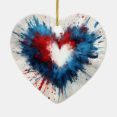 輝く心の爆発 セラミックオーナメント (裏面)