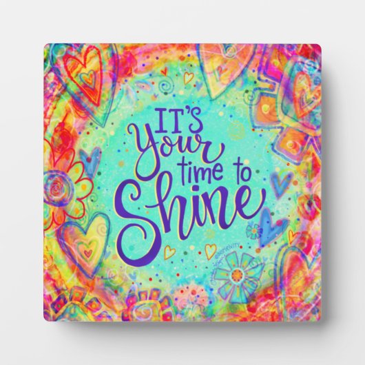 輝く感動的かわいい時間|過去記事 フォトプラーク (正面)