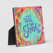 輝く感動的かわいい時間|過去記事 フォトプラーク (正面)