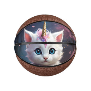 「輝く手：魅惑の一角獣の子猫」 ミニバスケットボール