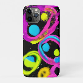 輝く抽象芸術 iPhone 11 PROケース