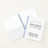 [輝く明るい反射ジャーナル] ノートブック (内部)