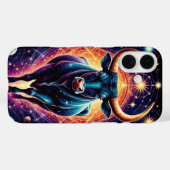 輝く星々に囲まれた壮麗な宇宙の雄牛 Case-Mate iPhoneケース (裏面 (横))