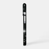 輝く星に囲まれたあなたの写真 iPhone 16ケース (左側面)