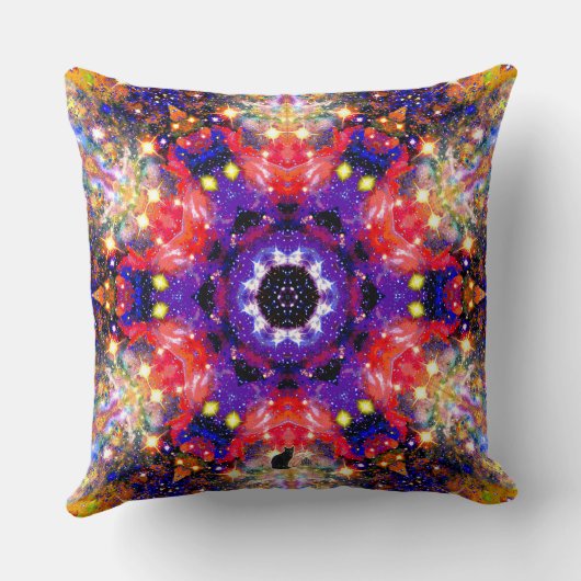 輝く星のカレイド クッション (裏面)