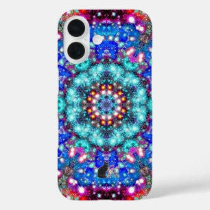 輝く星のカレイド iPhone 16ケース