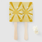 輝く星のファン ハンドファン (正面&裏面)