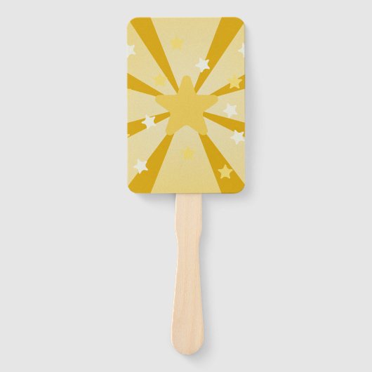 輝く星のファン ハンドファン (正面)