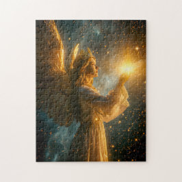 輝く星を抱く天使 ジグソーパズル